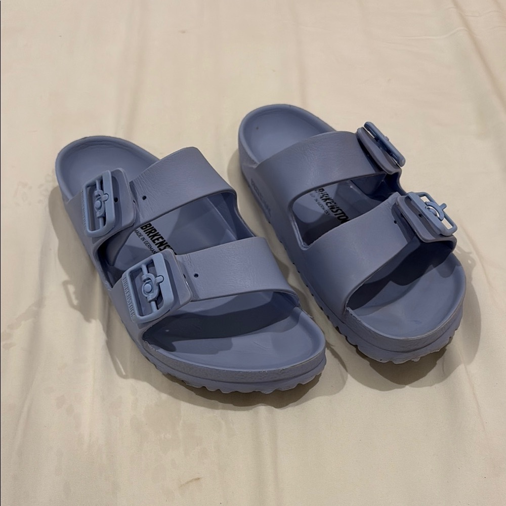 Sky Blue Arizona Eva Lightweight Birkenstock Sandals